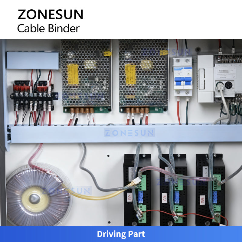 ZONESUN ZS-WTKZ4 Automatic Nylon Cable Tie Binding Machine Cable Strapping Machine