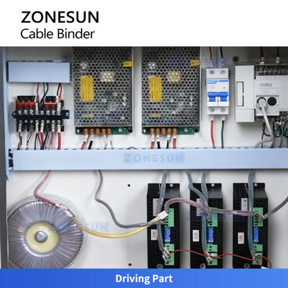 ZONESUN ZS-WTKZ4 Automatic Nylon Cable Tie Binding Machine Cable Strapping Machine