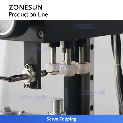 ZONESUN ZS-FAL180G1 Automatic Thick Liquid Filling&Capping Line for Shampoo/Soap/Lotions