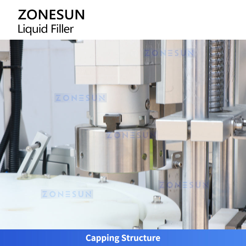 ZONESUN ZS-AFC7-1 Compact Liquid Filler Capping Machine for Eye Drops & Oils
