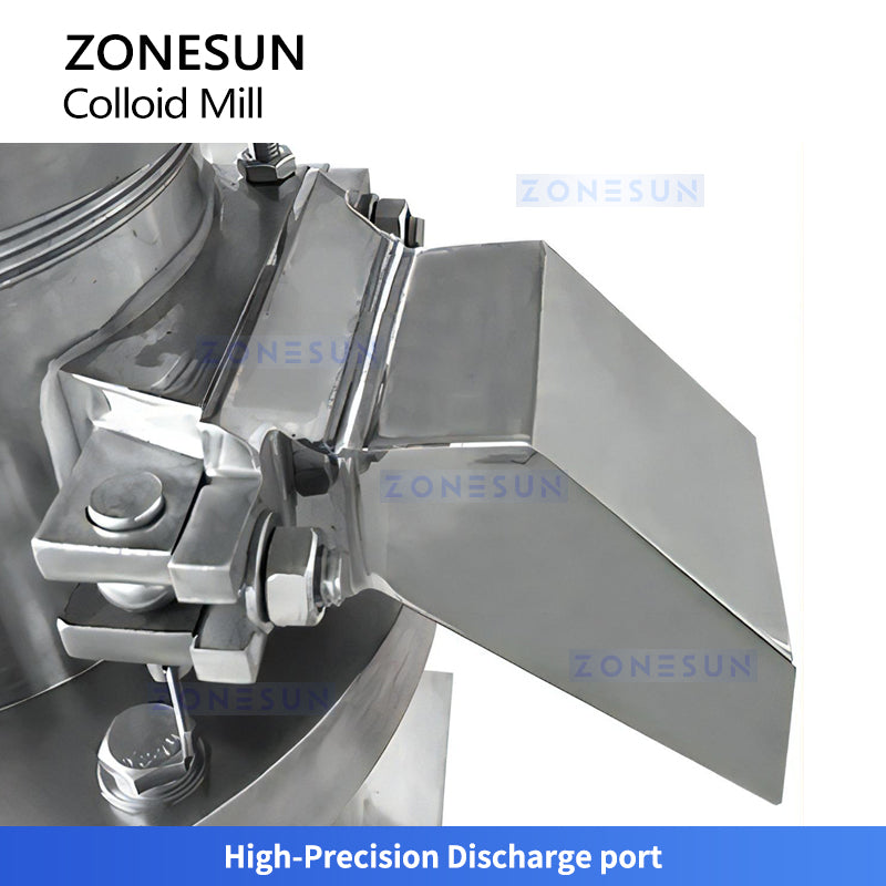 ZONESUN ZS-YM70 Industrial Colloid Mill Peanut Butter Grinder 60–80 kg/h