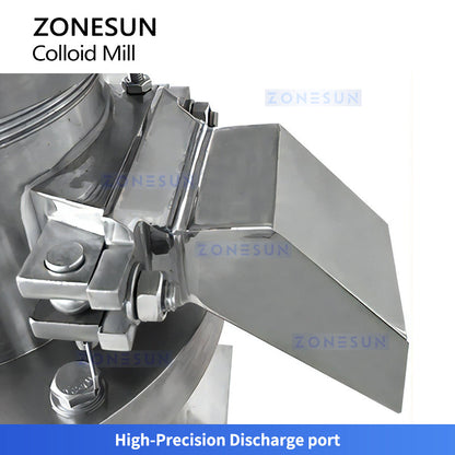 ZONESUN ZS-YM70 Industrial Colloid Mill Peanut Butter Grinder 60–80 kg/h