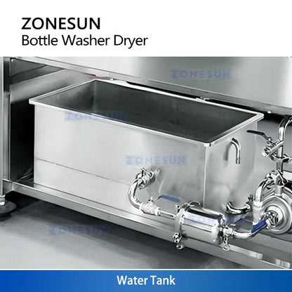 ZONESUN ZS-WB17 Automatic Bottle Washing & Drying Machine (48-Head High-Speed Bottle Cleaner)