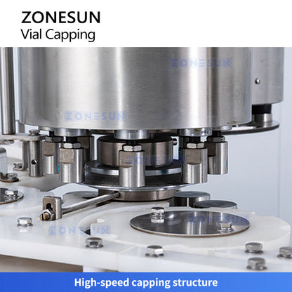 ZONESUN ZS-YG300 Automatic Vial Capping Machine Glass Vial Crimping Equipment