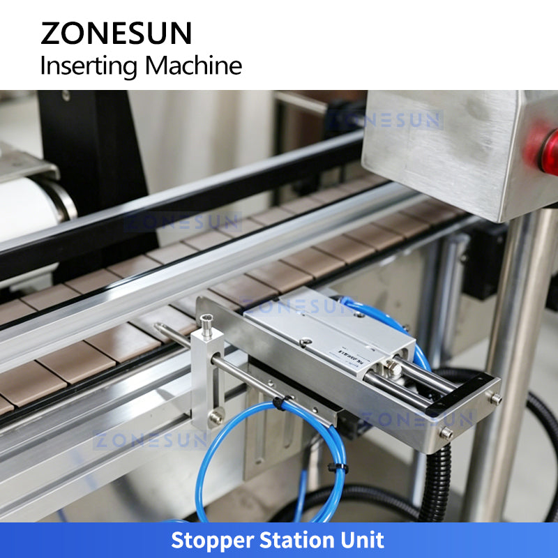 Zonesun ZS‑WIM04 Automatische Maschine zum Einlegen von Innendeckeln für Gläser