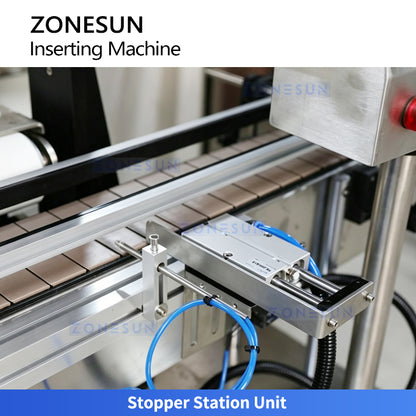 Zonesun ZS‑WIM04 Automatische Maschine zum Einlegen von Innendeckeln für Gläser