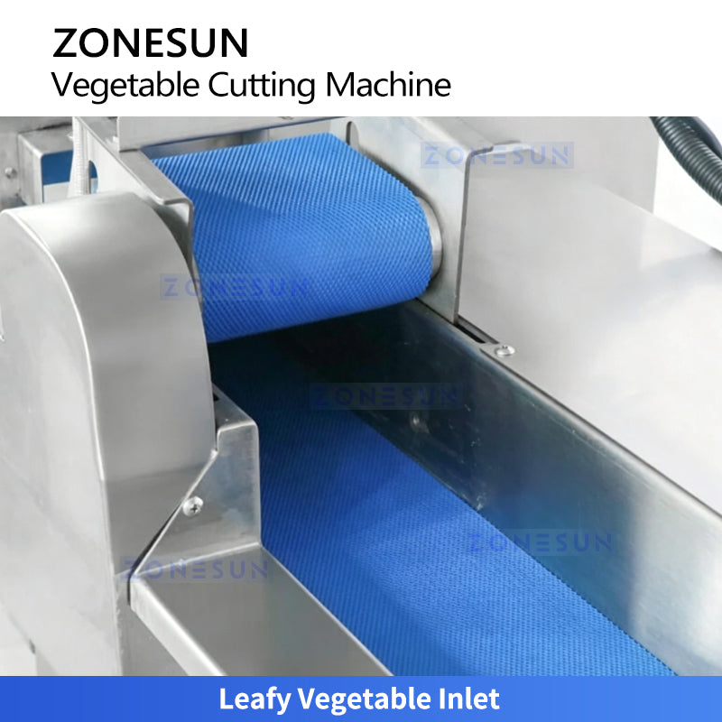 ZONESUN  ZS-VCM901 Commercial Food Grade Vegetable Cutting Machine - Multifunctional Automatic Slicing & Dicing Equipment