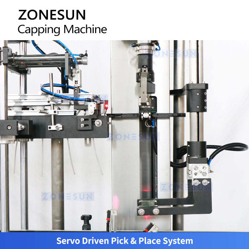 Zonesun ZS-XG445A Servo Motor Trigger Sprayer Bottle Capping Machine