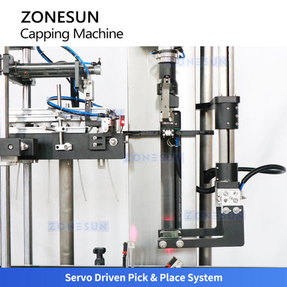 Zonesun ZS-XG445A Servo Motor Trigger Sprayer Bottle Capping Machine
