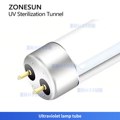 ZONESUN ZS-UVS2 Industrial UV Sterilization Tunnel for Cosmetic Food Beverage Disinfection
