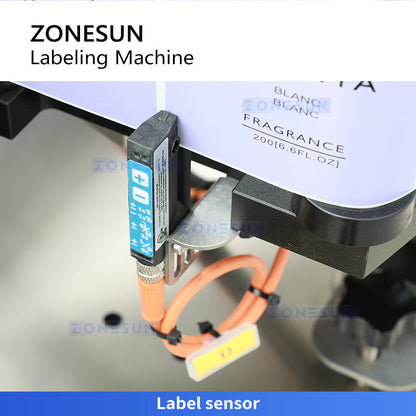 Zonesun ZS-TB500R Desktop Round Bottle Wrap Labeling Machine