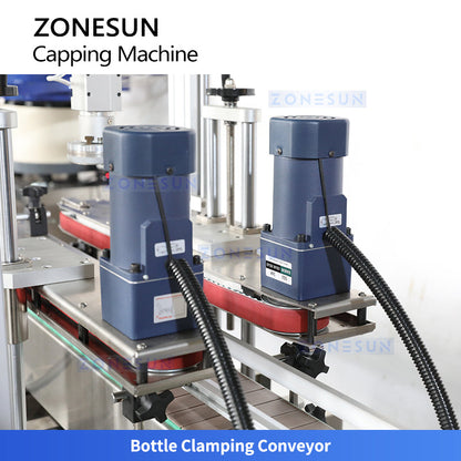 ZONESUN ZS-XG440H2 Automatic Capping Machine for Oil Drum F-Style Bottles