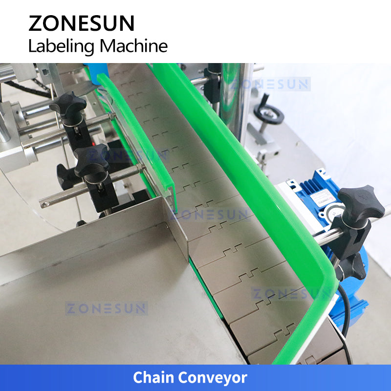 Zonesun ZS-TB822T Dual-Sided Bottle Labeling Machine