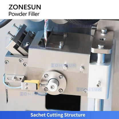 Zonesun ZS-FS220P Powder Sachet Packaging VFFS Machine Rotary Cutter