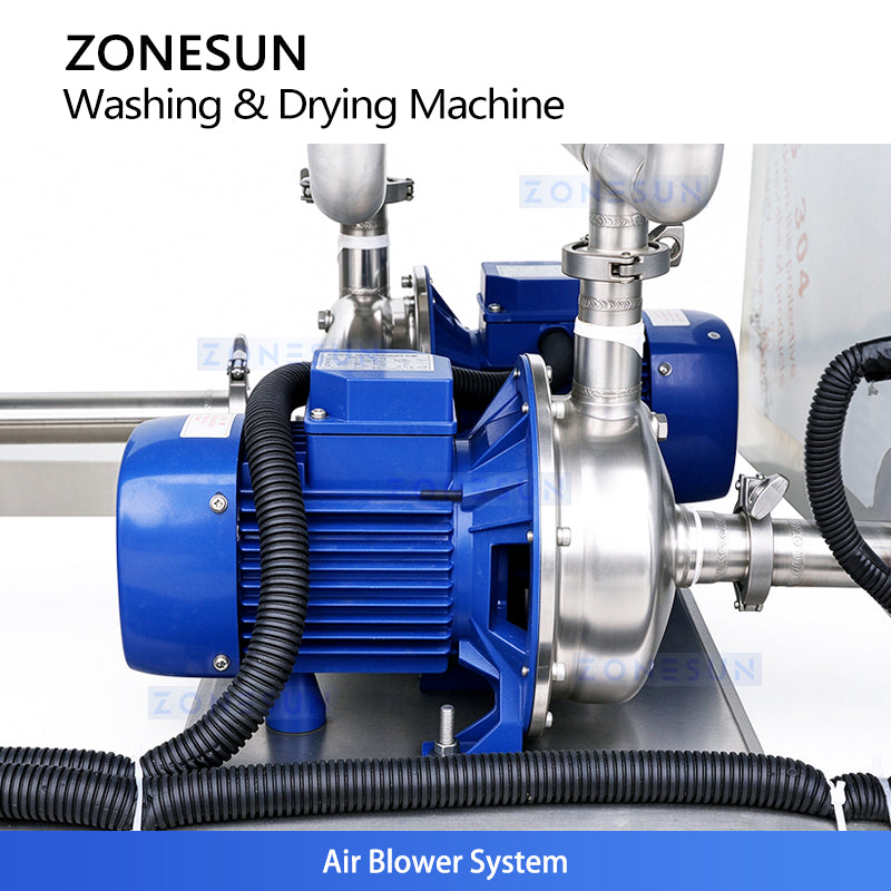 ZONESUN ZS-PM2 Kontinuierlicher Sprühtunnel-Pasteurisierer 0-98℃ für Bier-, Saftflaschen & Dosen