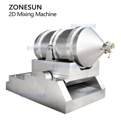 ZONESUN ZS-HM100 Double-cone Chamber Mixer for Dry Powders and Granules