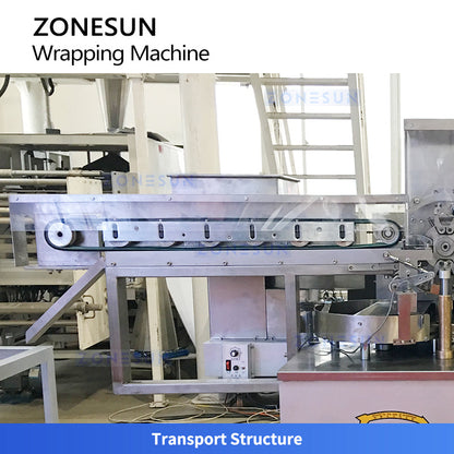 ZONESUN ZS-TCQ2 High-Speed Chocolate Ball Wrapping Machine | Automatic Foil Packaging for Spherical Candies