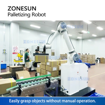 Zonesun ZS‑MD20A Robotic Palletizer — Intelligent End‑of‑Line Automation