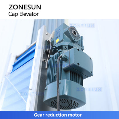 Zonesun ZS‑SLJ4 Automatic Flat Screw Cap Elevator for Capping Lines