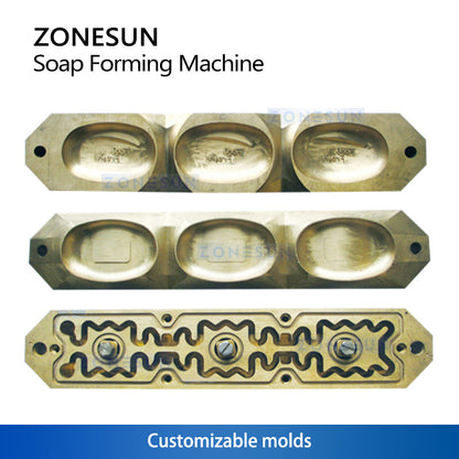 ZONESUN ZS‑SFM3 Automatic Soap Forming Machine Soap Molding and Packaging Equipment