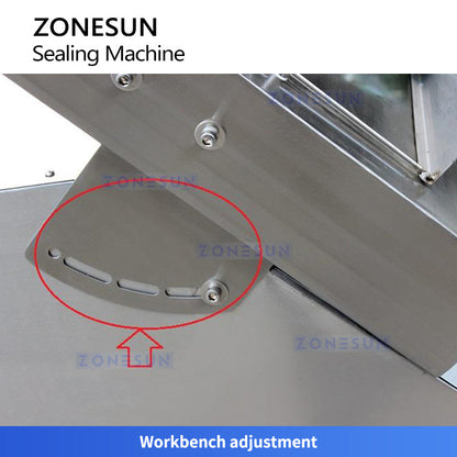 ZONESUN ZS-DZ500K Semi-Automatic Tilt Double Chamber Vacuum Packaging Machine Vacuum Packaging Machine for Food, Liquid, and Powder