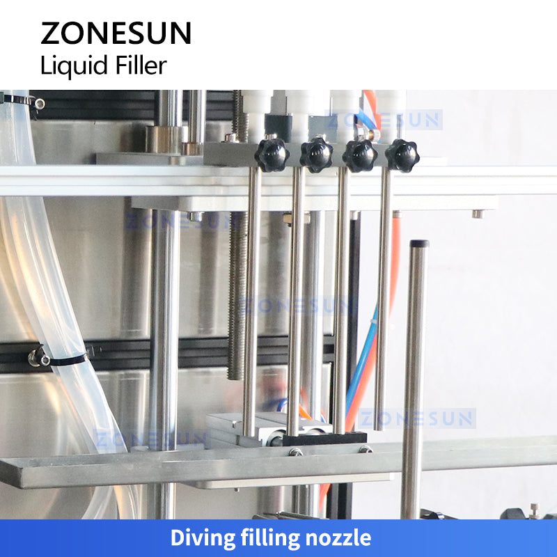 Zonesun ZS-SVPP80C Servo Peristaltic Liquid Filling Machine