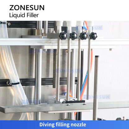 Zonesun ZS-SVPP80C Servo Peristaltic Liquid Filling Machine