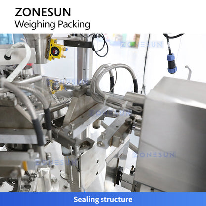 ZONESUN ZS-AFS200 Automatic Rotary Premade Pouch Packing Machine Granules Nuts Filling Weighing Equipment