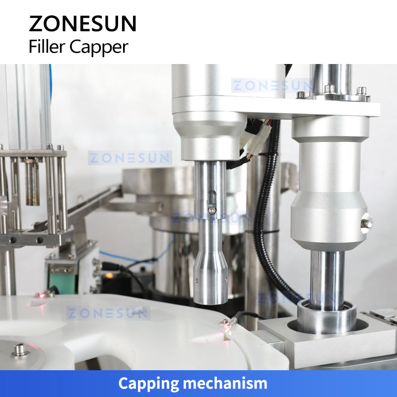 Zonesun ZS-AFC32Z Automatic Glue Bottle Filling Capping Machine for Pointed Caps