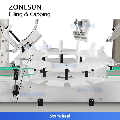 ZONESUN ZS-FAL180V4 Automatic Corrosive Liquid Filling & Capping Line for Cleaners