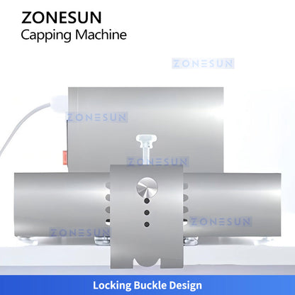 ZONESUN ZS-XG11 Compact Nail Polish Bottle Capping Machine Beauty Product Sealing Machine