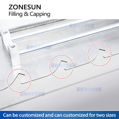 ZONESUN ZS-ASP4 Semi Automatic Spout Pouch Liquid Filling Machine