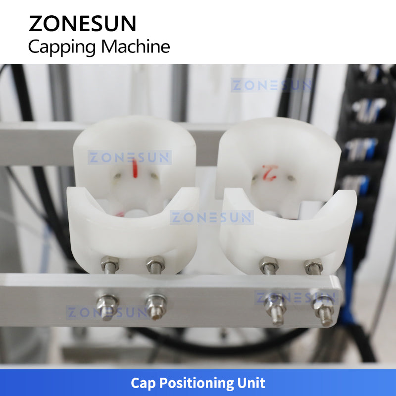 ZONESUN ZS-XG448S Servo Duckbill Pump Spray Cap Capping Machine