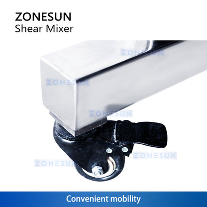 Zonesun ZS-J400 Electric Lifting High Shear Mixer
