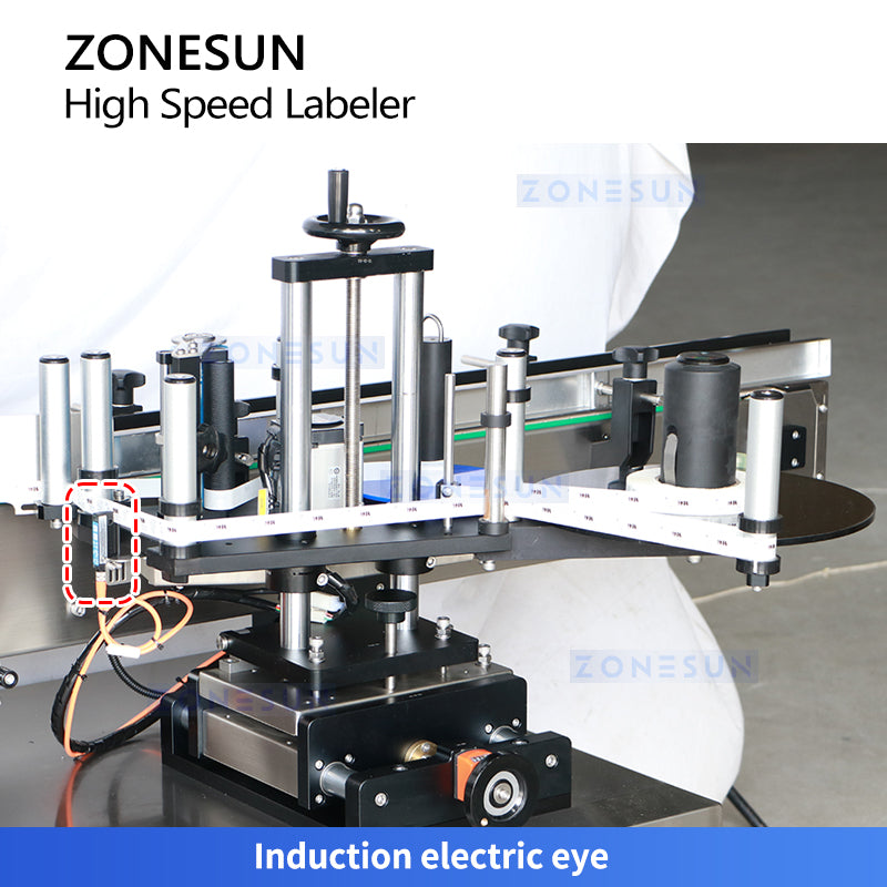 Zonesun ZS-TB700 High-Speed Wrap Around Bottle Labeling Machine