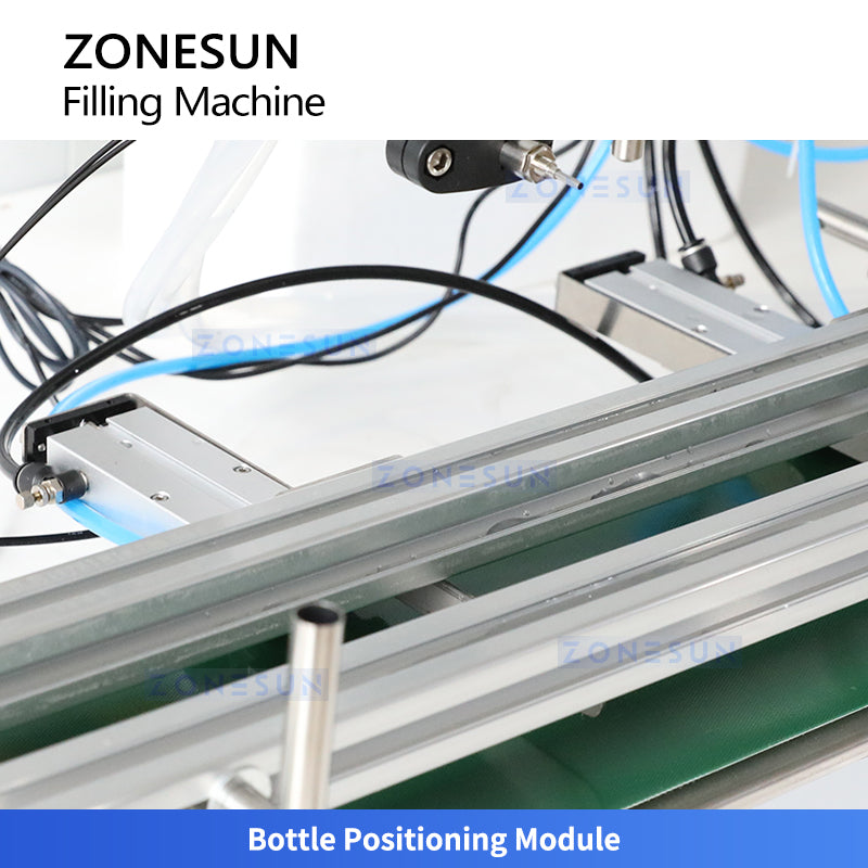 ZONESUN ZS-DTDP400V 4-Head Diaphragm Pump Cosmetic Liquid Beverage Juice Filling Machine