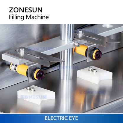 ZONESUN ZS-YTZL500 Semi-Automatic Vacuum Liquid Filling Machine for Perfume & Essential Oil (1-4 Nozzles Optional)