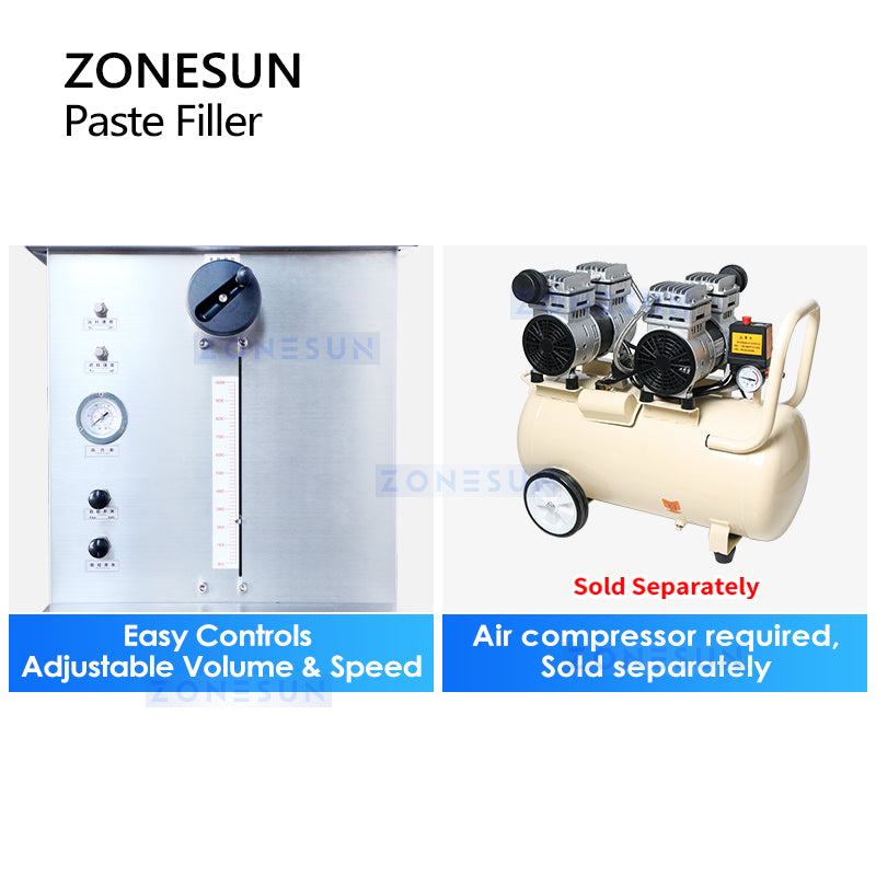 Zonesun ZS-WCHJ1 Semi-automatic Candle Wax Filling Machine with Heating & Mixing