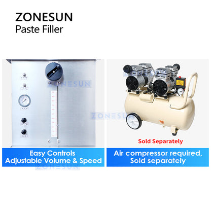 Zonesun ZS-WCHJ1 Semi-automatic Candle Wax Filling Machine with Heating & Mixing