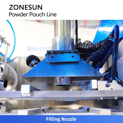 ZONESUN ZS-AFS320 Automatic Pouch Packaging Machine for Coffee Powder Flour Milk Powder & Fine Spice