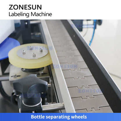 ZONESUN ZS-TB260RA Automatic Dual-Label Tamper-Evident Bottle Labeling Machine