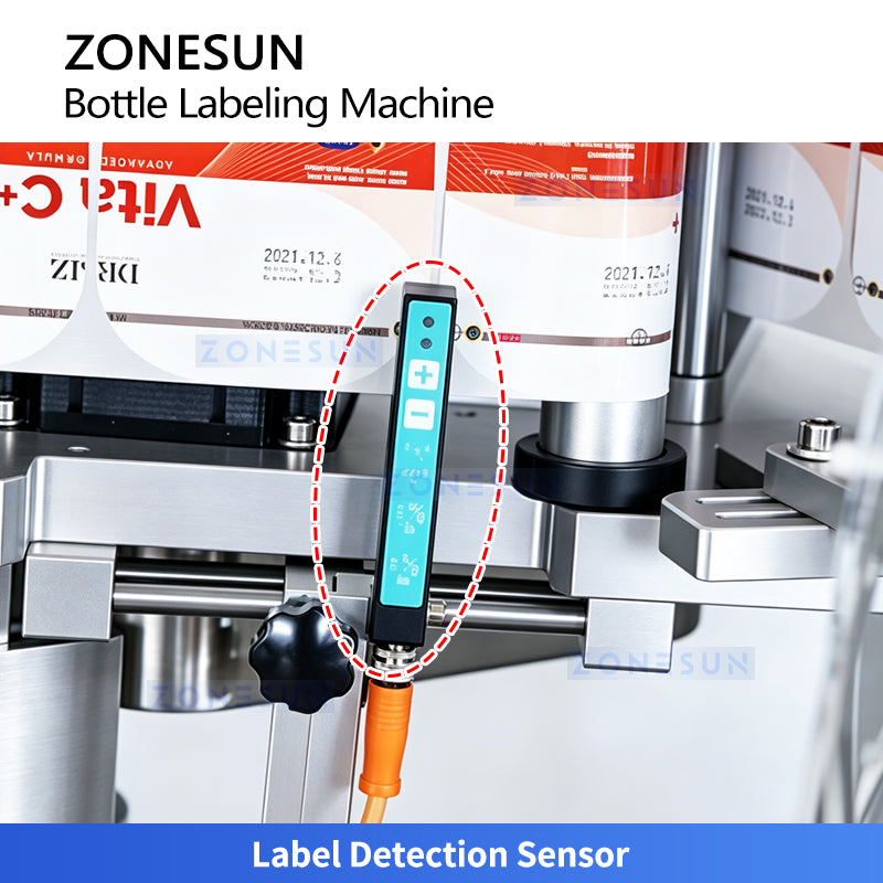 Zonesun ZS-TB806 Halbautomatische zweiseitige Etikettiermaschine