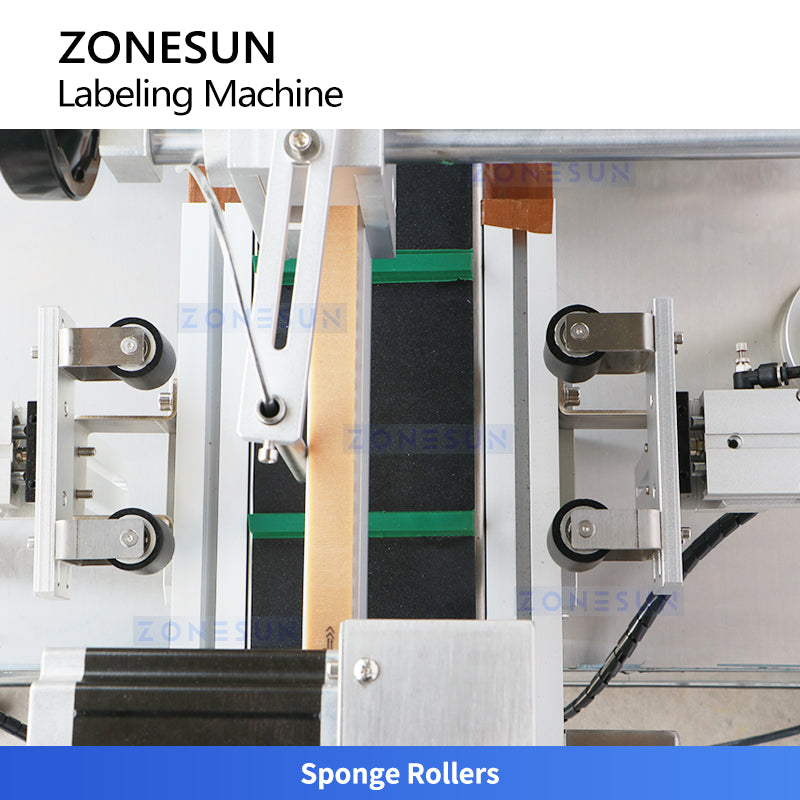 ZONESUN ZS-TB833F Corner Labeling Machine for Cosmetic Box Security Sealing Labeler