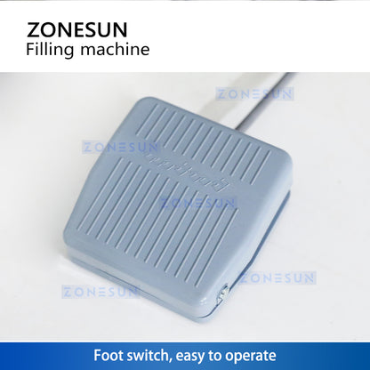 ZONESUN ZS‑NP2 2 Heads Peristaltic Pump Paste & Viscous Liquid Filler