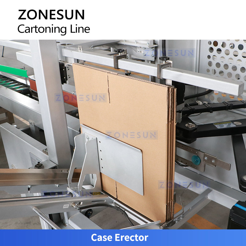 Zonesun ZS-FAL180V5 Cartoning Line with Integrated Packing and Sealing