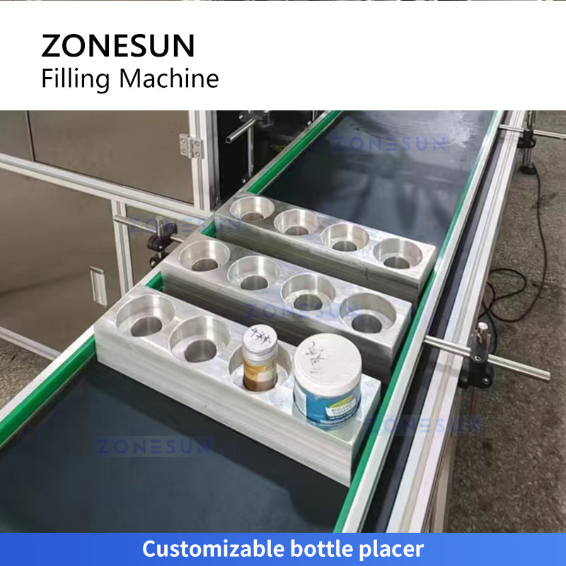 Zonesun ZS‑JRF4 Four‑Head Servo‑Driven Heated Piston Filling Machine