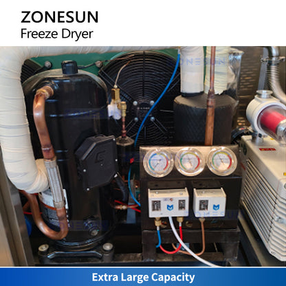 Zonesun ZS‑FD650 Industrial Freeze Dryer with Large‑Scale System