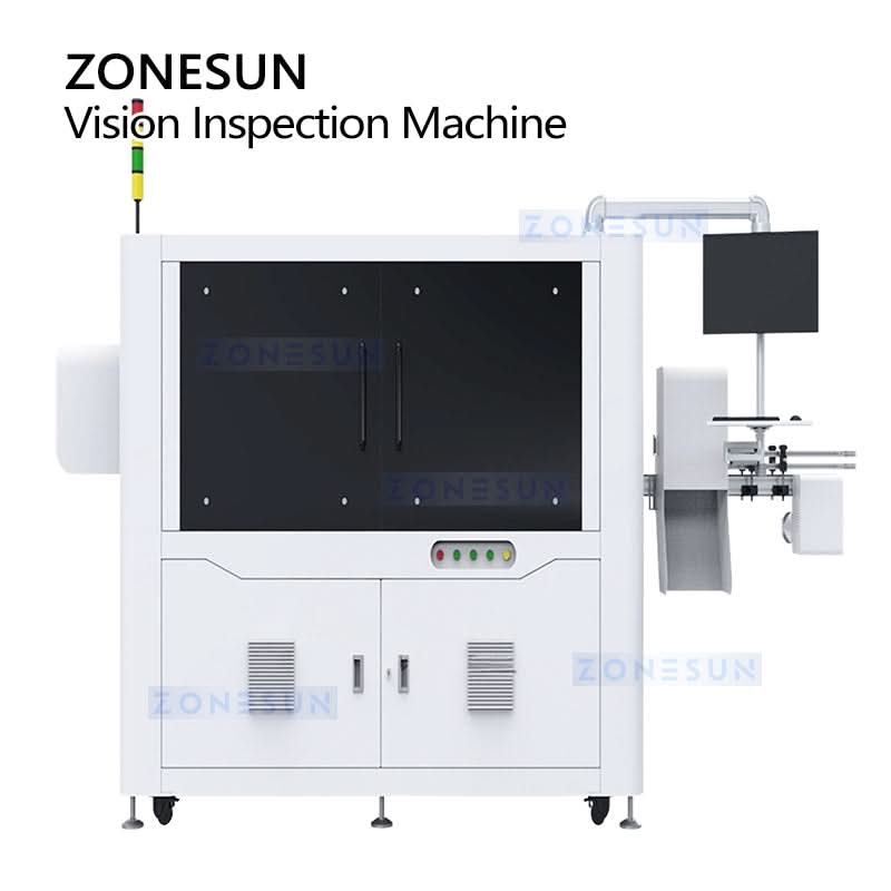 ZONESUN ZS-MD3 High-Speed OCR Vision Inspection System for Bottle Caps & Closures