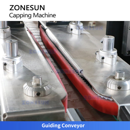 Zonesun ZS-XG440S2 Automatic Servo Capper with Dual-Track Feeder