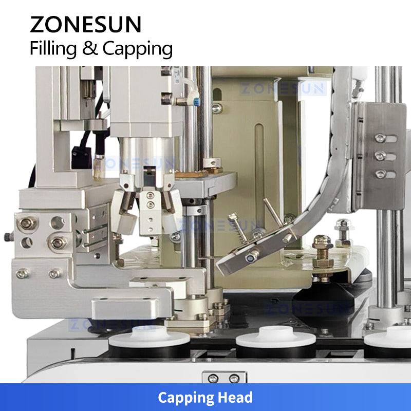 ZONESUN ZS-AFC48 Automatic Small Bottle Tube Oral Liquid Bottles Filling and Capping Machine